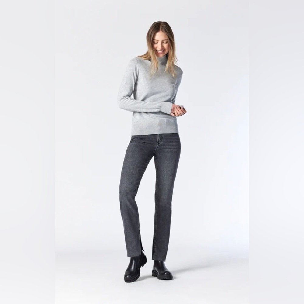 Women’s Mavi Slit Denim Dark Wash